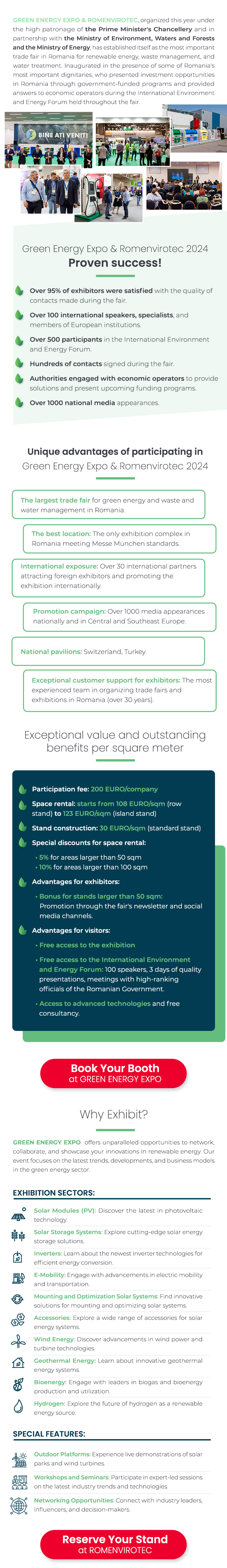 GREEN ENERGY EXPO & ROMENVIROTEC!