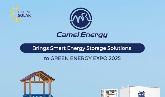 Camel Energy Brings Smart Energy Storage Solutions to GREEN ENERGY EXPO 2025