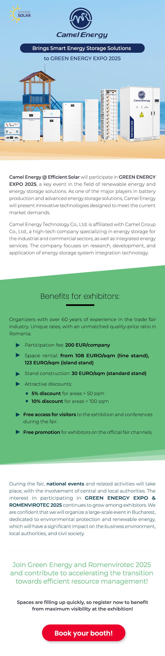 GREEN ENERGY EXPO & ROMENVIROTEC!