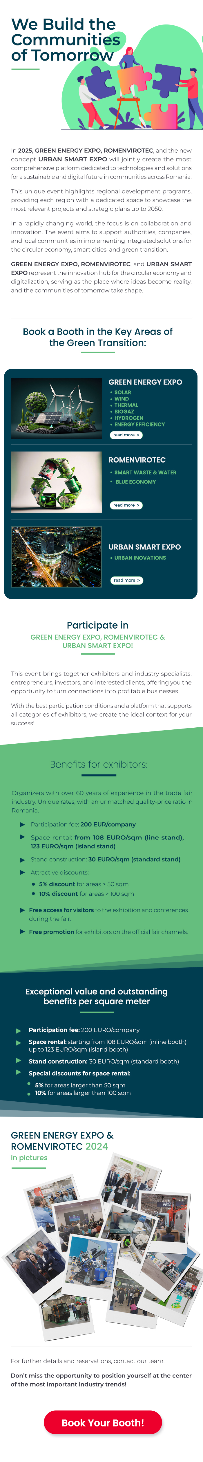 GREEN ENERGY EXPO & ROMENVIROTEC!