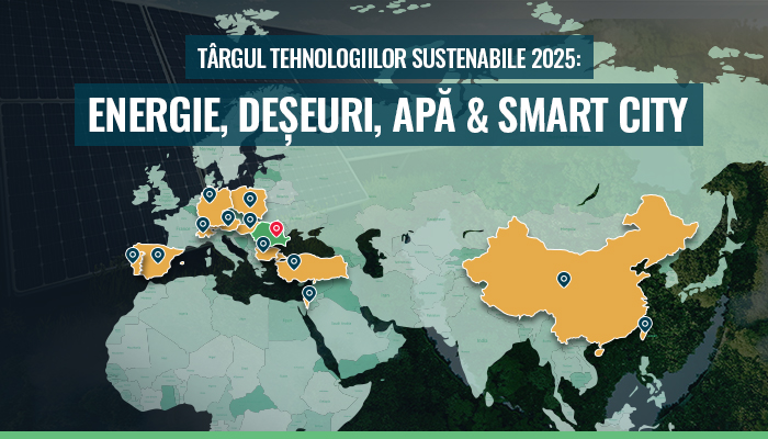 Târgul Tehnologiilor Sustenabile 2025: Energie, Deșeuri, Apă & Smart City