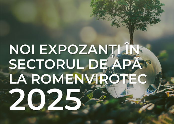 Noi expozanți în sectorul de APĂ la ROMENVIROTEC 2025