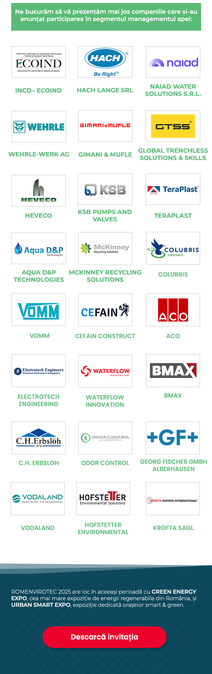 GREEN ENERGY & ROMENVIROTEC!