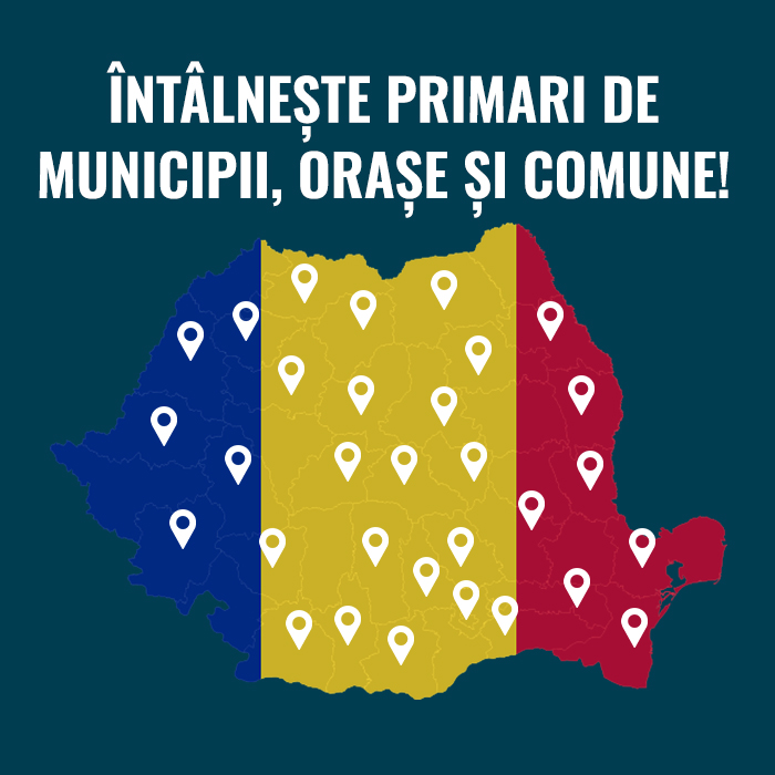 Întâlnește primari de municipii, orașe și comune!