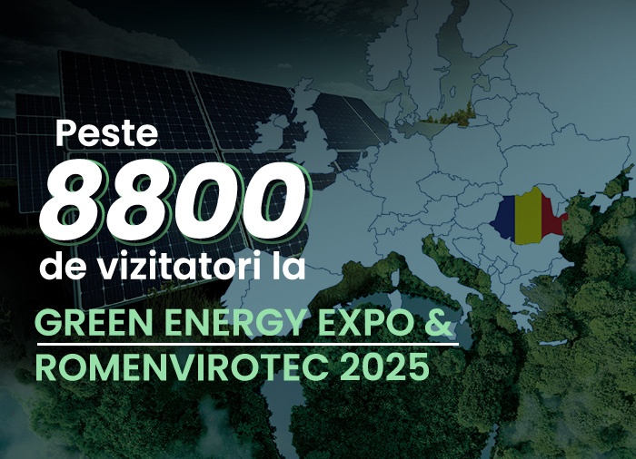 Peste 8800 de vizitatori la Green Energy Expo & Romenvirotec 2025!