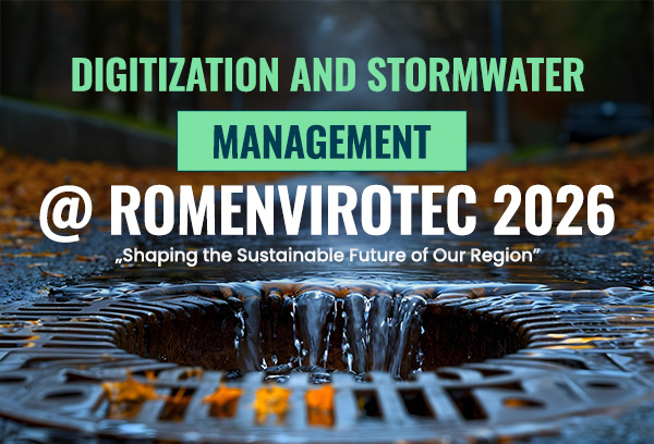 Digitization and Stormwater Management @ ROMENVIROTEC 2026