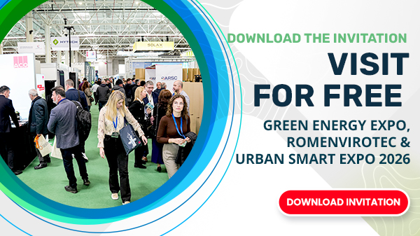 DOWNLOAD THE INVITATION – Visit GREEN ENERGY EXPO, ROMENVIROTEC and URBAN SMART EXPO 2026 For Free