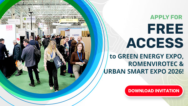 Apply for free access to GREEN ENERGY & ROMENVIROTEC 2026!
