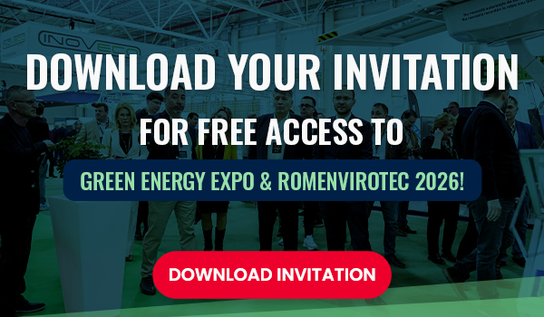 Download your invitation for free access to GREEN ENERGY EXPO & ROMENVIROTEC 2026!