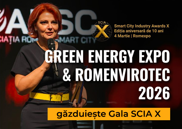 SCIA X vine la GREEN ENERGY EXPO & ROMENVIROTEC 2026
