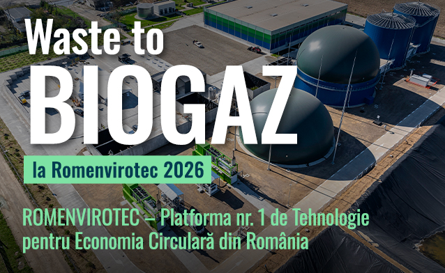 Waste to BIOGAS la Romenvirotec 2026