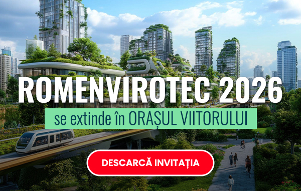 ROMENVIROTEC 2026 se extinde în ORAȘUL VIITORULUI