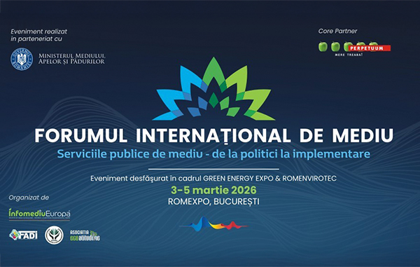 Speakeri de excepție la Forumul Internațional de Mediu 2026