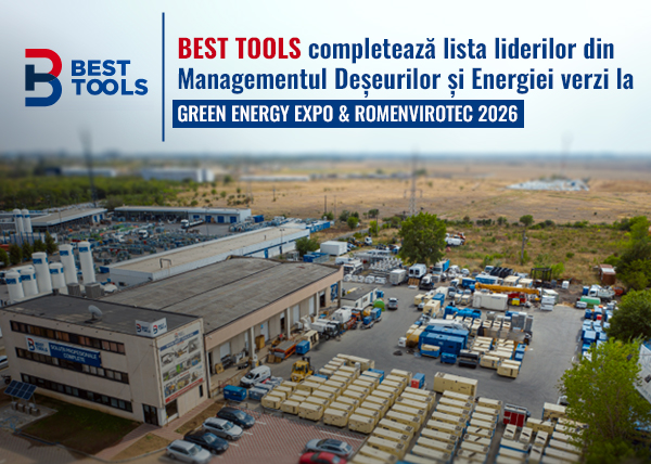 Best Tools completează lista liderilor din Managementul Deșeurilor și  Energiei verzi 