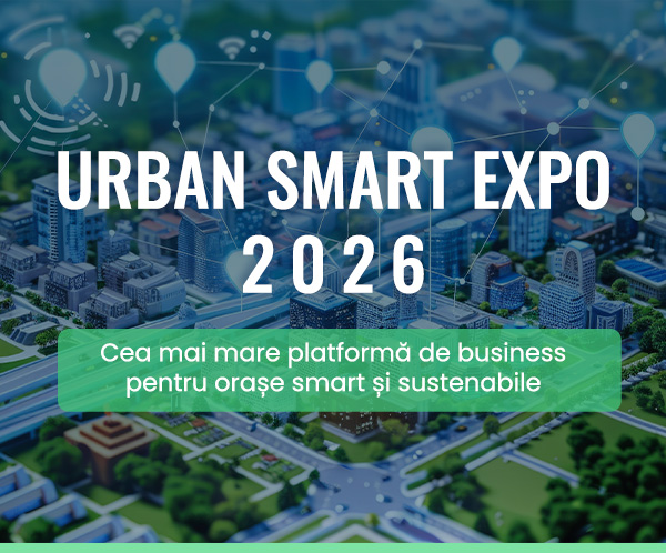 URBAN SMART EXPO 2026 - Cea mai mare platformă de business pentru orașe smart și sustenabile
