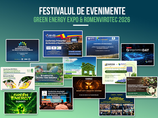 FESTIVALUL DE EVENIMENTE GREEN ENERGY EXPO & ROMENVIROTEC 2026