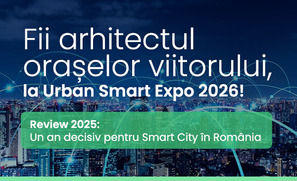 Fii arhitectul orașelor viitorului, la Urban Smart Expo 2026!