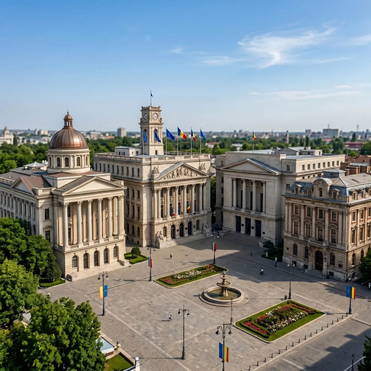 Reprezentanți guvernamentali la târgul de energie și mediu